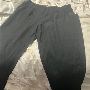 Black Relaxed Fit Pants